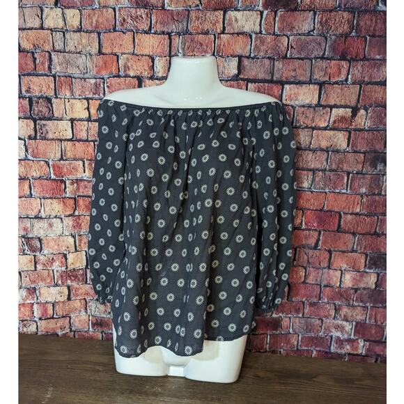 Anthropologie Maeve Maiden Off-The-Shoulder Blouse Size M - Picture 2 of 8